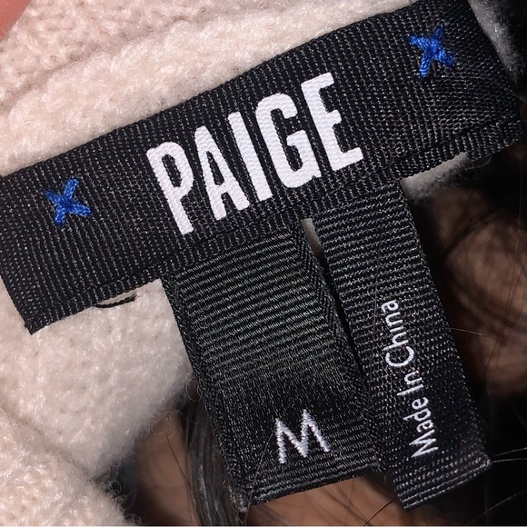 #10 Paige Wool Blend Crème Color Sweater - Picture 9 of 11